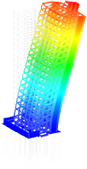 Spostamento sisma max Y